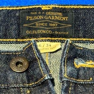 Filson Railsplitter Selvedge Denim Jeans - Men’s 36”W x 34” L